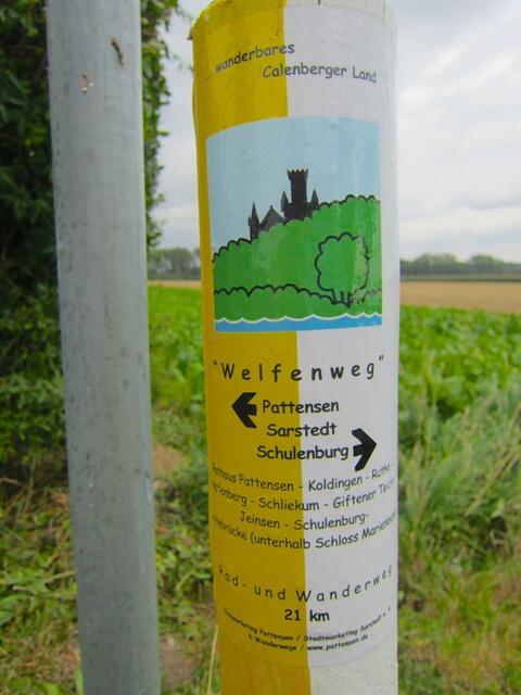 Der "Welfenweg" - Rad- und Wanderweg