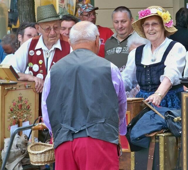 Drehorgel - Mucky im Gespräch mit dem ältesten Teilnehmer des 11. Drehorgelfestes