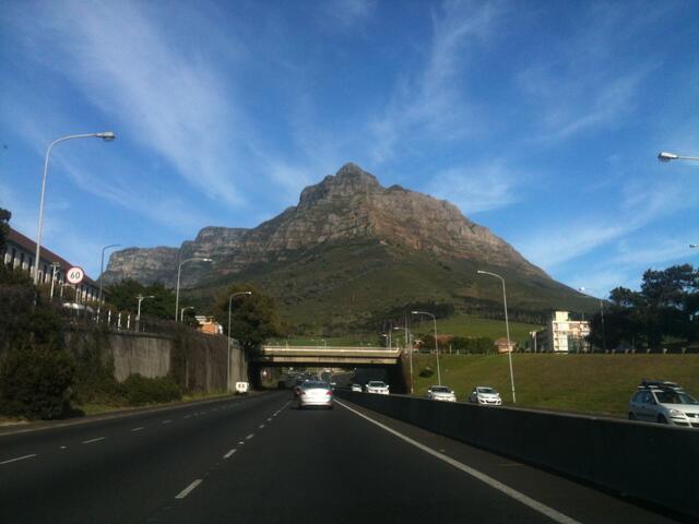 Der Tafelberg in Kapstadt