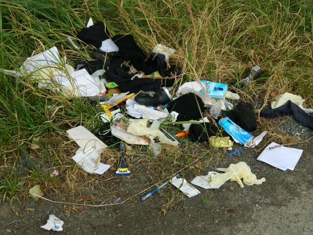 Auch am Radweg der Redener Strasse