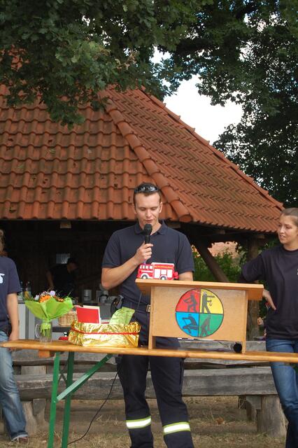 Phillip Opitz begrüßte die Anwesenden