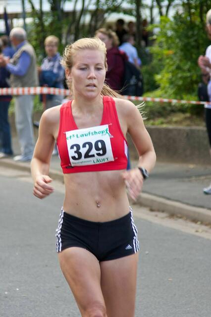 Siegerin im Hauptlauf in