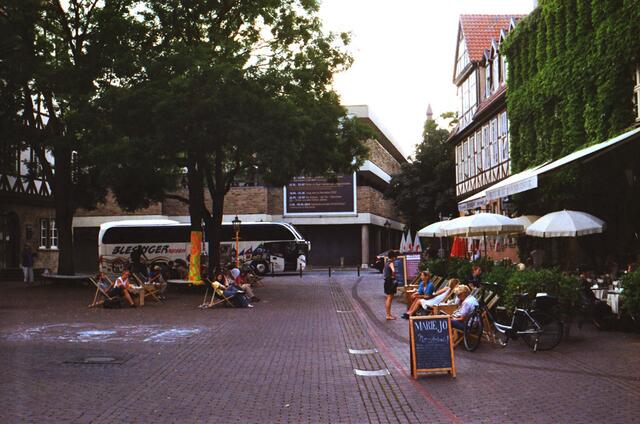 Ballhof mit Historischem Museum im Hintergrund