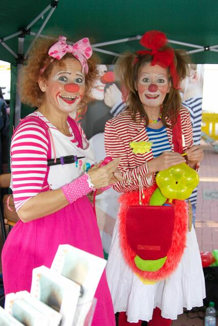 Die Clinic Clowns waren natürlich auch dabei