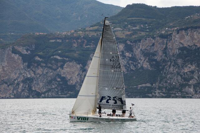 Segelbooten sah man heute einige auf dem Gardasee