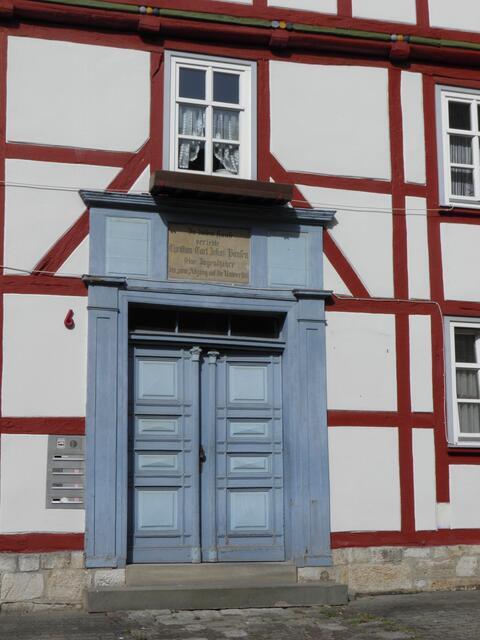 Geburtshaus von Josias Bunsen