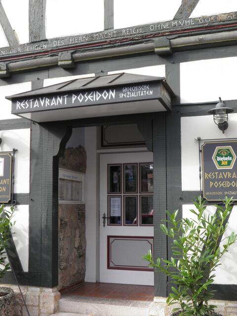 griechisch mit deutscher Tür