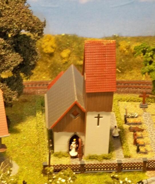 die kirchliche Trauung des Hochzeitspaares