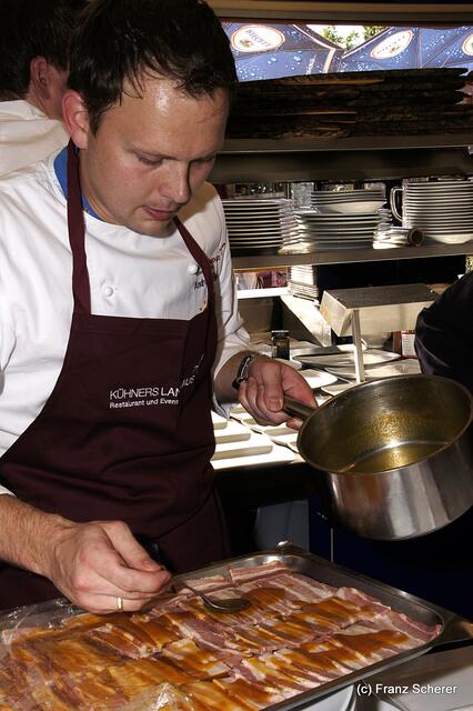 Edel & Weiß - Gourmetabend in der Sterndl'Alm auf dem Augsburger Herbstplärrer - Spezialitätenkoch Andreas Kühner (Kühners Landhaus Kissing)