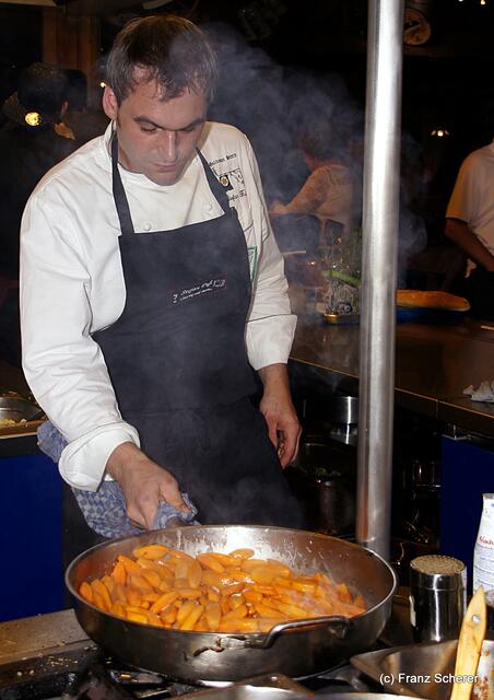 Edel & Weiß - Gourmetabend in der Sterndl'Alm auf dem Augsburger Herbstplärrer - Spezialitätenkoch Stefan Fuß (Goldener Stern Rohrbach)