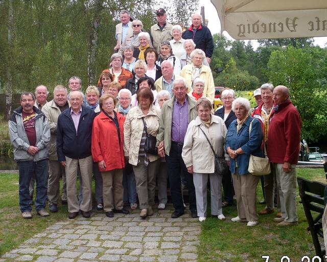 Gruppenfoto aller Spreewald-Teilnehmer