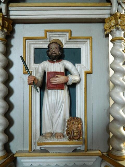 Der Löwe ist das Symbol für Markus.