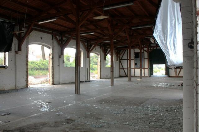 In der Güterhalle (15.8.2012)