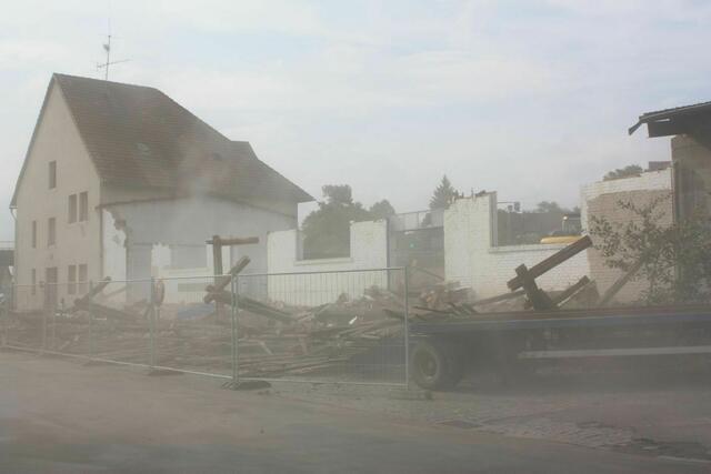 Staubwolke 26 Sekunden nach dem Aufprall