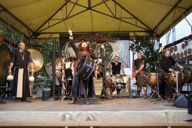 6. Mittelalterliche Markttage zu Aichach 2012 - Furunkulus macht Musik