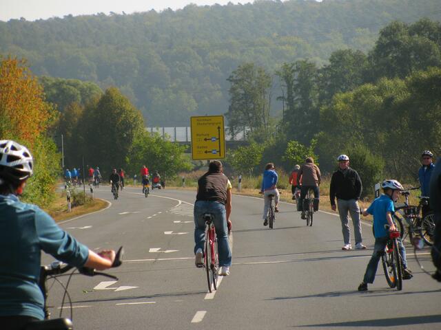 Kaum war der Nebel weg... kamen sie alle raus!