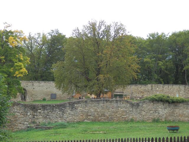 Ein Blick in den Innenhof