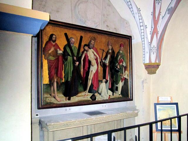 Der "Gnadenstuhl" - entstand in der 2. Hälfte des 15. Jh. und wurde von Tillmann Joel für die ehem. Ratskapelle auf dem Marktplatz gestiftet. Nach Abriss der Kapelle 1916 kam das Gemälde in die Martinskirche und wurde 1969 und nochmals 1993 / 94 restauriert