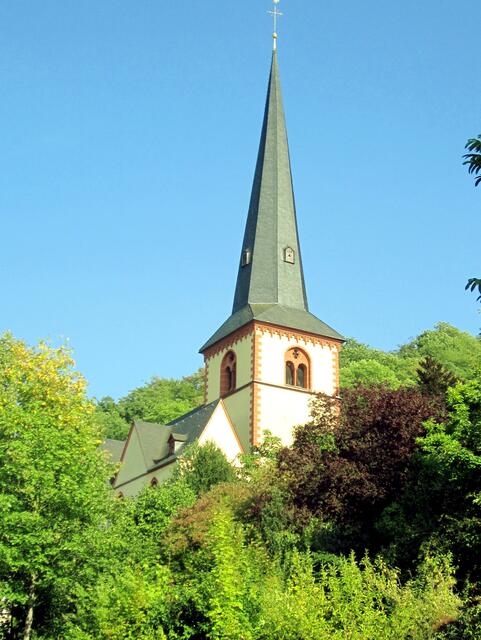 Die St. Martinkirche in Linz am Rhein