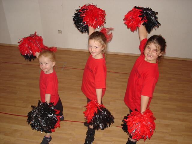 Ein Teil unserer Minis, von li. Emma, Fiona und Antonia !!!!  Sie machen das  .....