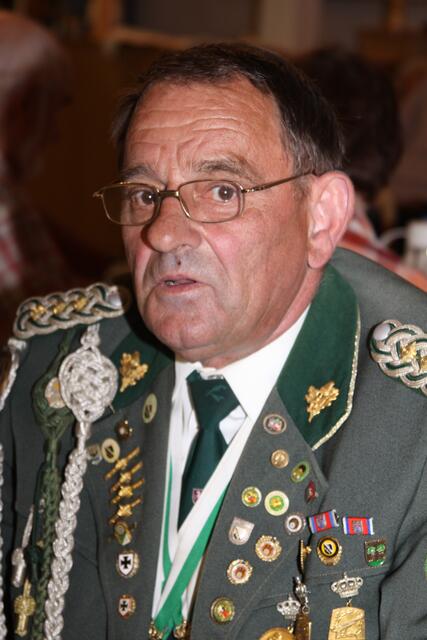 Uwe Mügge vertrat den Schützenverein