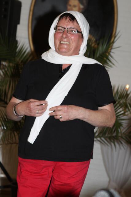 ... als Mütze mit Schal