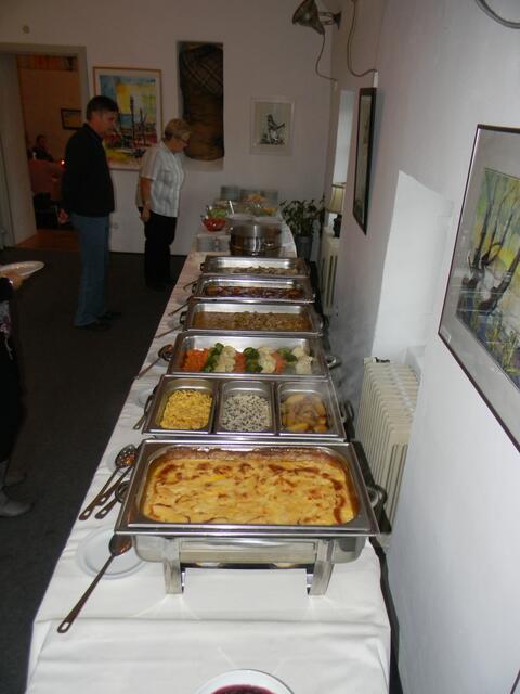 Die Warmhaltedeckel sind weg. Jetzt kann es losgehen.