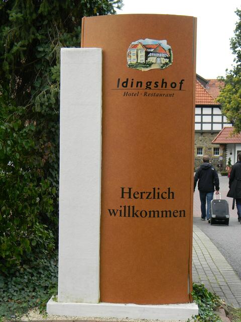 Der Eingangsbereich vom IDINGSHOF.