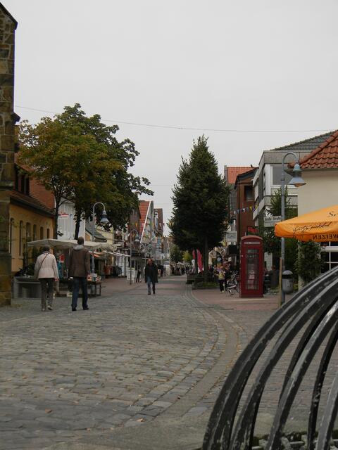 Die Fußgängerzone von Bramsche.