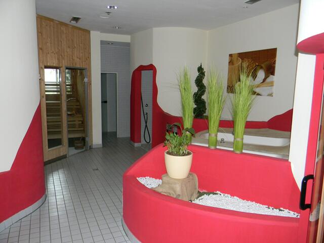 Der Saunabereich im Hotel IDINGSHOF.
