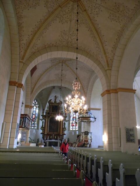 Im innern der Kirche St. Martin.