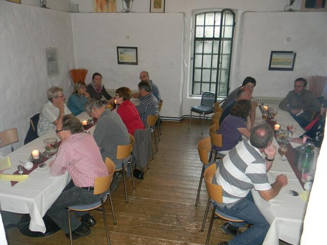Die Hertha-Gesellschaft hatte die obere Etage ganz für sich allein.