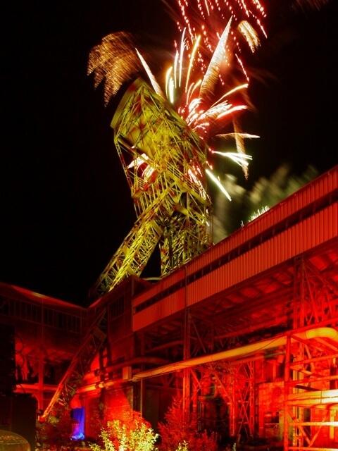 Feuerwerk der Extraschicht auf Lohberg, Foto: Erwin Overbeck