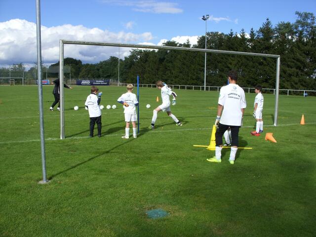 Torwarttraining.