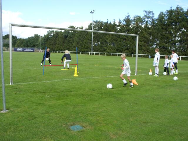 Torwarttraining.