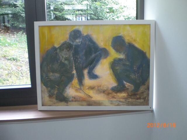 Acrylwerk Titel. Gemeinsam Entdecken