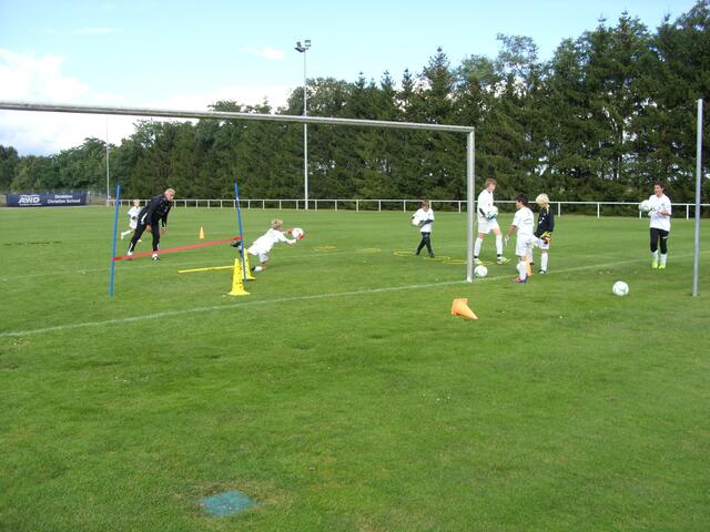 Torwarttraining.