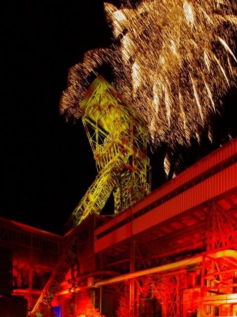 Feuerwerk der Extraschicht auf Lohberg, Foto: Erwin Overbeck