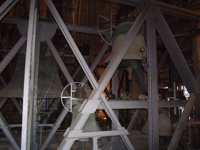 Glocken des Kölner Doms (leider ließ meine Puste es nicht zu, weiter nach oben zu gehen)