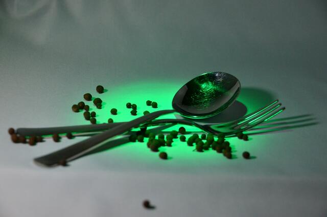 ...mit Wacholderbeeren