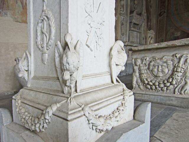 Pisa - Toscana - Italien.
Piazza dei Miracoli
Camposanto
Der Camposanto Monumentale 
(monumentaler Friedhof) 
Friedhofsanlage in Pisa.
