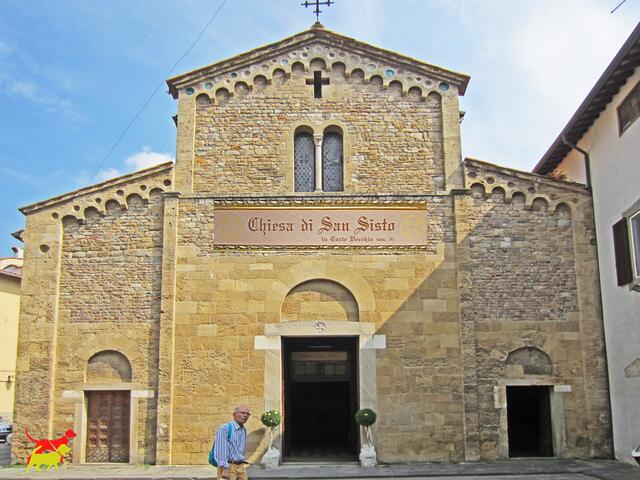 Pisa - Toscana - Italien. 
Chiesa di San Sisto (1070 - 1133).
Sixtus war der alte Schutzpatron 
der Stadt Pisa.
Gedenktag ist der 6. August.