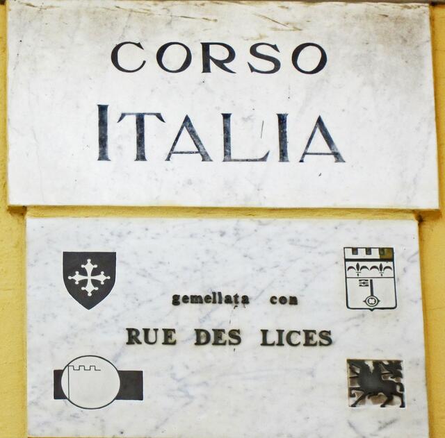 Pisa - Toscana - Italien. 
Corso Italia 
Haupteinkaufsstraße von Pisa.