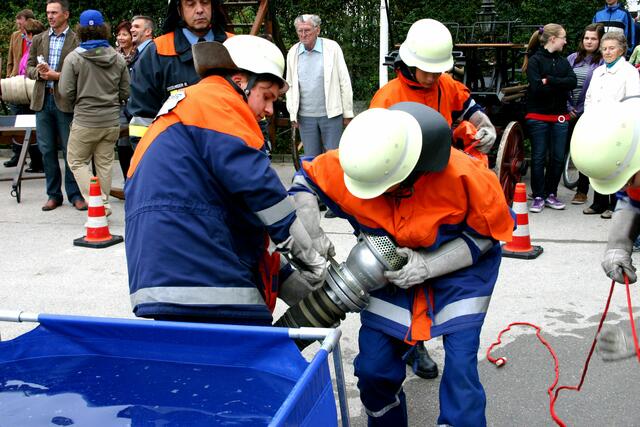 Kuppeln des Saugkorbs