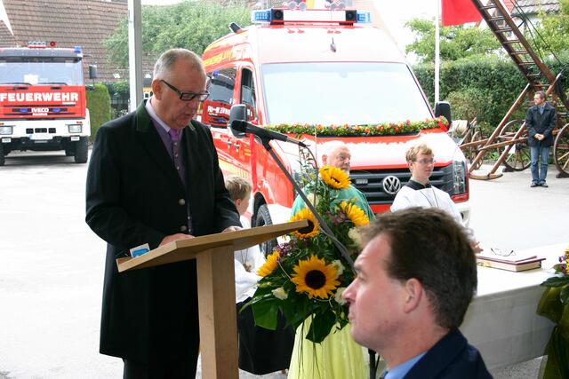 Herr 1. Bgm. Jürgen Schantin bei der Festansprache