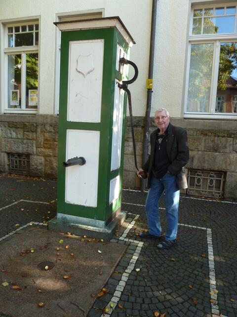 Eine alte Pumpe in Telgte.
