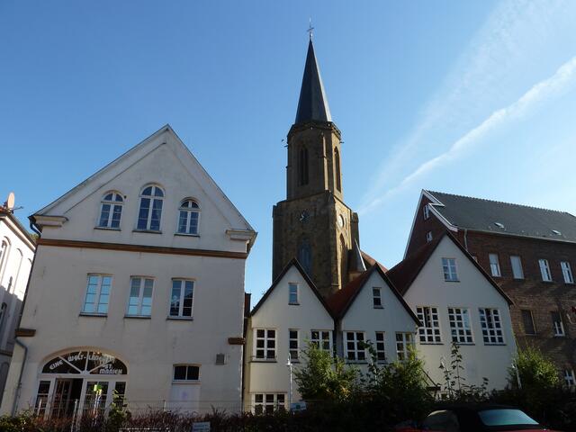 Der Turm der St.Clemenskirche in Telgte.