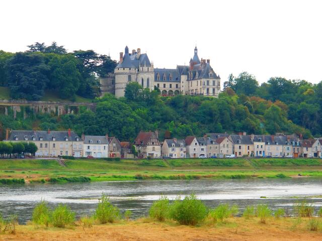 Chateau de Chaumont ,idyllisch an der Loire gelegen.