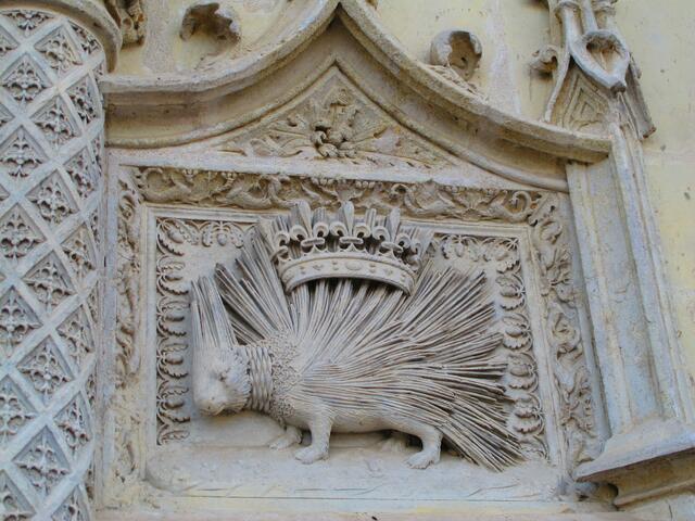 Das Stachelschwein,Wappentier Ludwig des XVII..