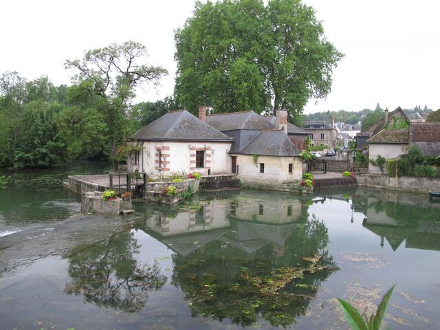 Eine ehemalige Mühle.